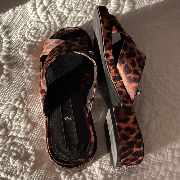 Zara Satin Slides Size 40 - Picture 6 of 11